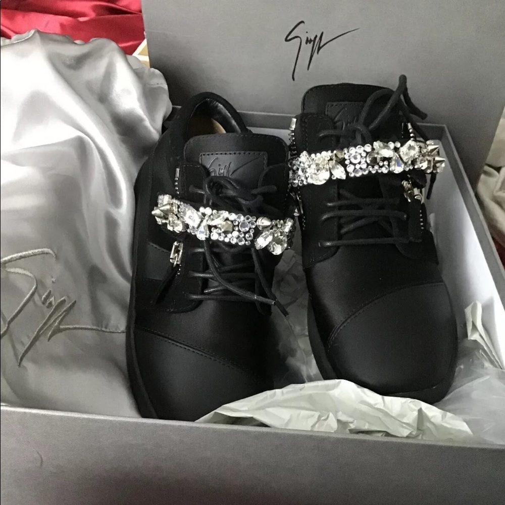 giuseppe zanotti crystal runner  sneaker Donna